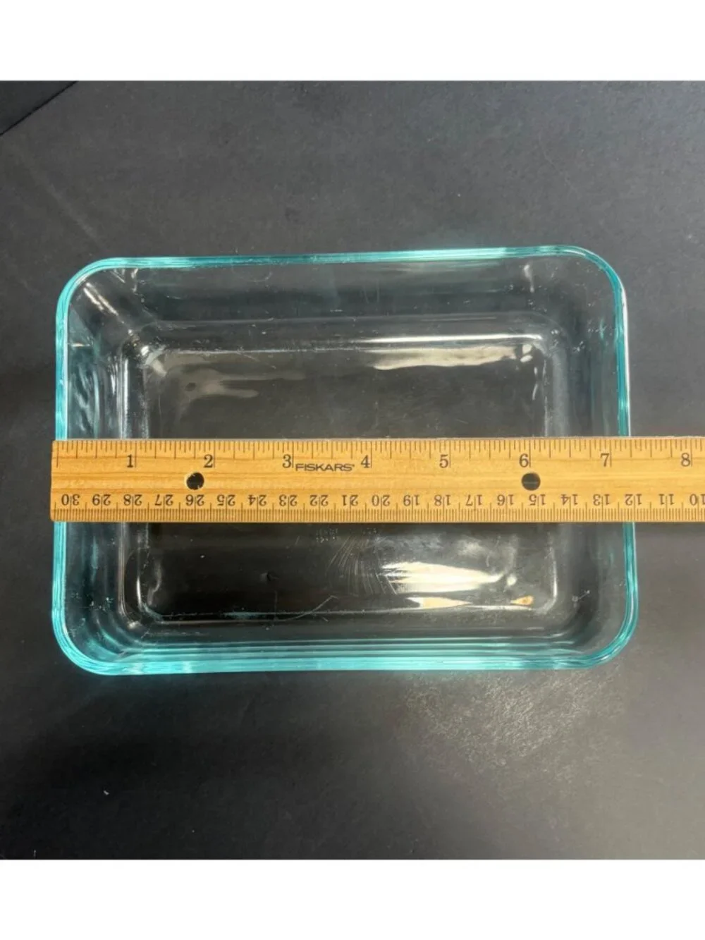 Pyrex aqua blue